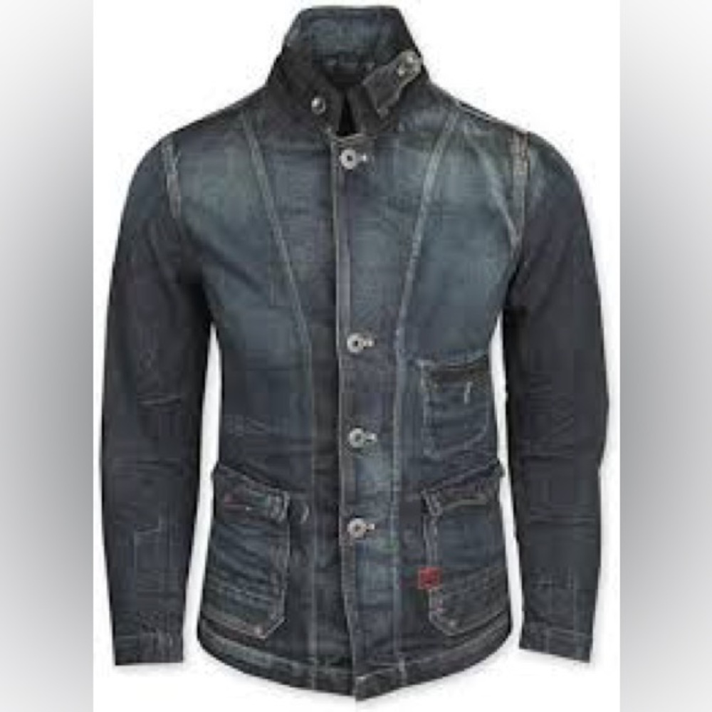 G-Star Raw Denim Hunter Slim Blazer Denim Jacket.